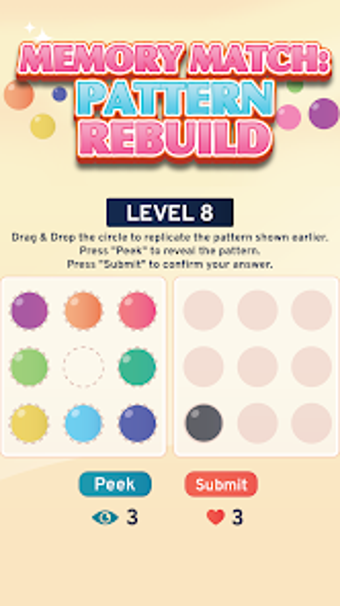 Imagen 0 para Memory Match: Pattern Reb…