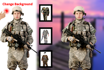 Image 2 for Army Photo Suit Montage