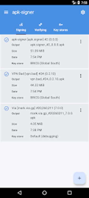 Image 0 for apk-signer compose UI