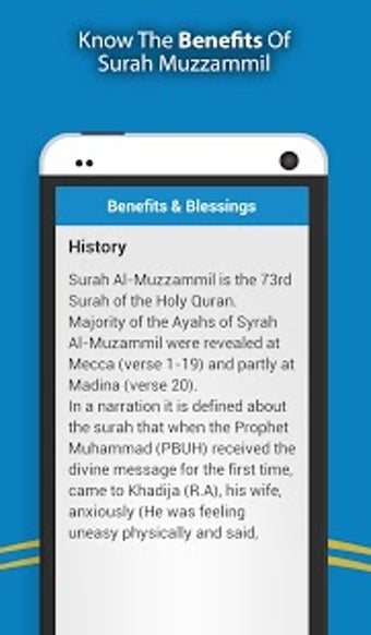 Imagen 0 para Surah Muzammil