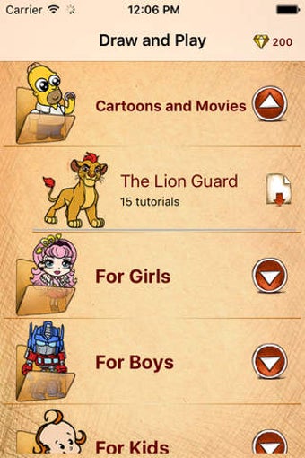 Image 0 for Draw And Paint For Lion G…