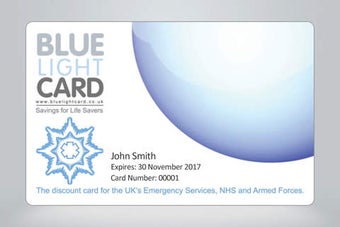 Image 0 for Blue Light Card