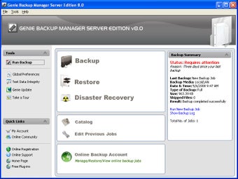 Image 0 for Genie Backup Manager Serv…