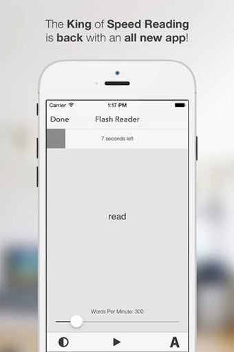 Image 0 for Flash Reader Pro: Reading…