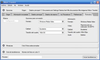 Imagen 0 para Nikon Transfer