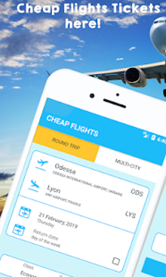 Imagen 1 para Cheap Flights Tickets app