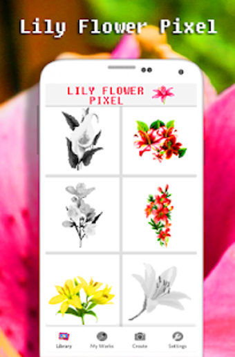 Image 0 for Lily Flower Color By Numb…