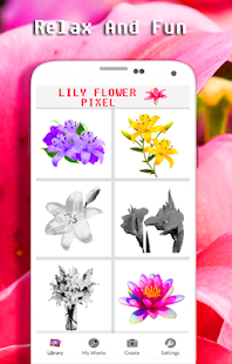 Image 3 for Lily Flower Color By Numb…