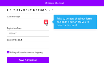 Image 1 for Pay by Privacy.com