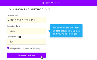 Image 2 for Pay by Privacy.com
