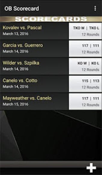 Imagen 2 para Open Boxing Scorecard