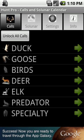 Imagen 1 para Hunt Pro - Calls and Solu…