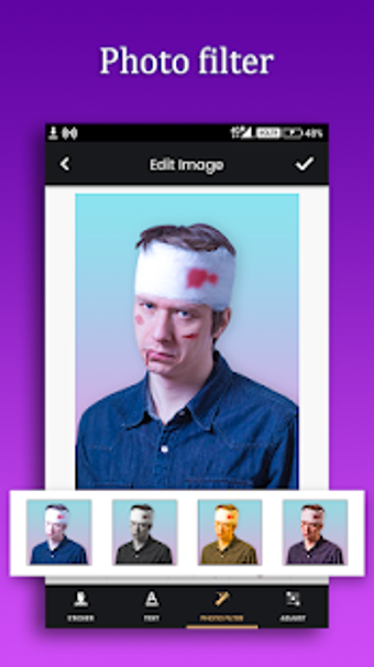 Image 0 for Injury on Face Photo Make…