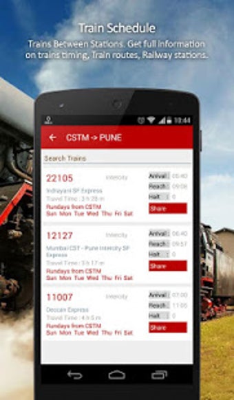 Image 1 for Indian Railway Time Table…