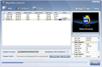 Image 0 for Kigo Video Converter