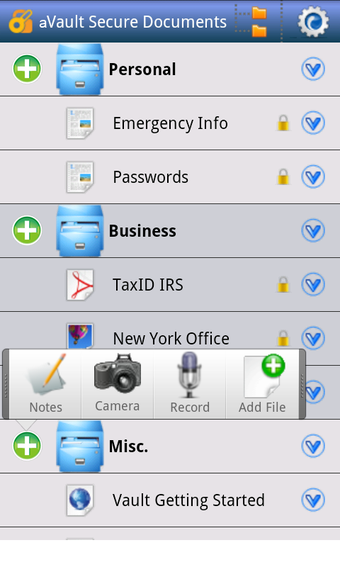 Image 0 for aVault Secure Document Ma…