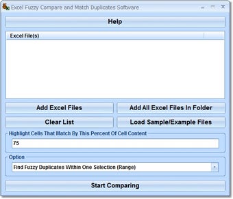 Image 0 for Excel Fuzzy Compare and M…