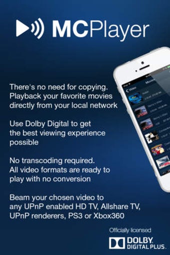 Image 0 for MCPlayer Pro wireless UPn…