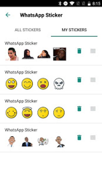 Imagen 2 para Celebrity Sticker for Wha…