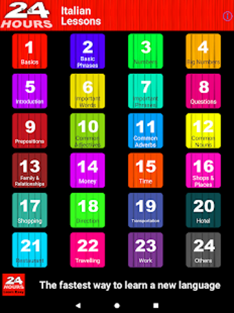 Imagen 1 para In 24 Hours Learn Italian