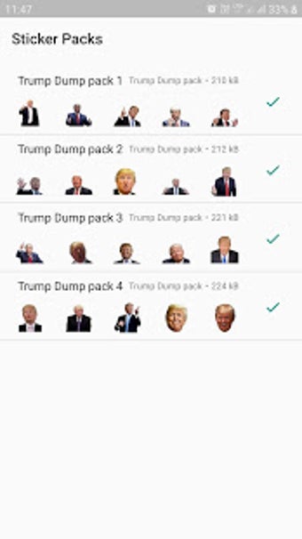 Imagen 2 para Trump Dump Stickers For W…