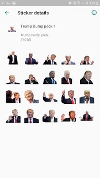 Imagen 1 para Trump Dump Stickers For W…