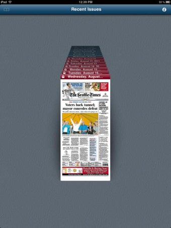 Image 0 for The Seattle Times Print R…