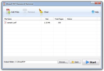 Imagen 0 para Ahead PDF Password Remove…