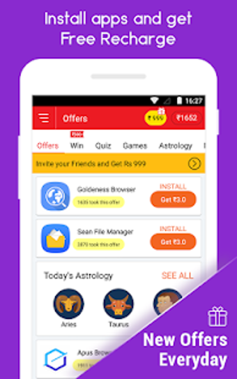 Imagen 2 para Free Recharge App CashNin…