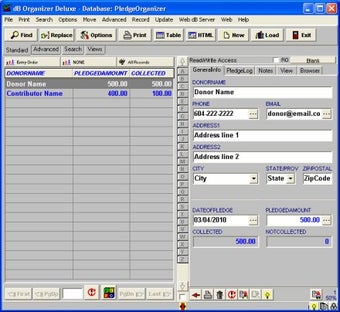 Image 0 for Pledge Organizer Deluxe
