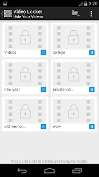 Imagen 1 para Vid Locker - Hide Videos