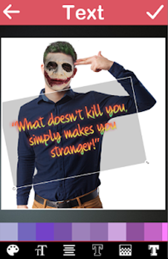 Image 1 for face joker mask app