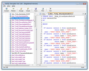Image 0 for AzSQL Script Decryptor
