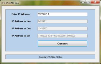 Image 0 for IP Address Converter