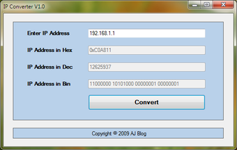 Imagen 0 para IP Address Converter