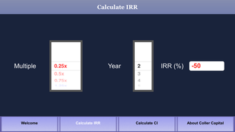 Image 3 for Coller Capital IRR Calcul…