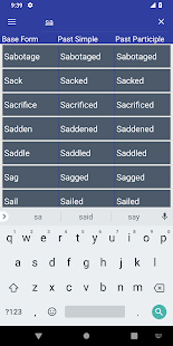 Image 2 for English Verb Forms Dictio…