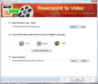 Image 0 for A-PDF PPT To Video