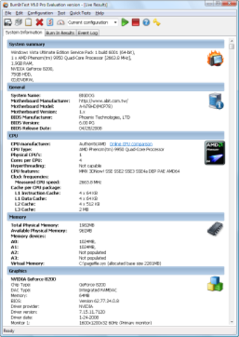 Imagen 0 para BurnInTest Standard (64-b…
