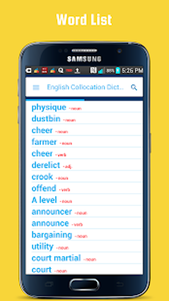 Image 0 for Collocation Dictionary