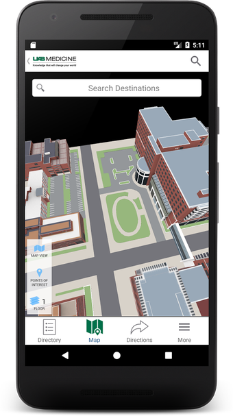 Image 1 for UAB Medicine Wayfinder