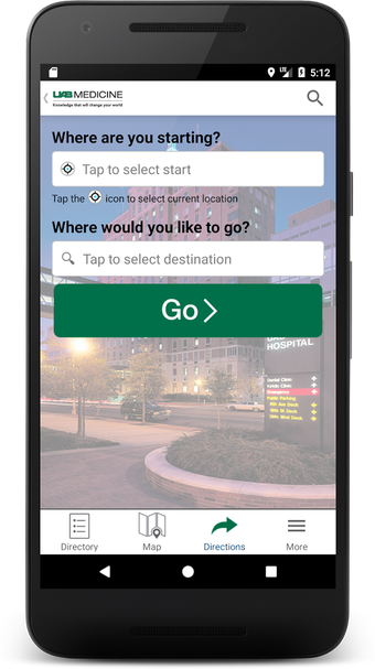 Image 0 for UAB Medicine Wayfinder