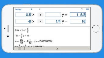 Image 0 for Calculator for solving sy…