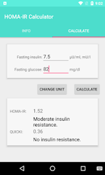 Imagen 1 para HOMA-IR Calculator
