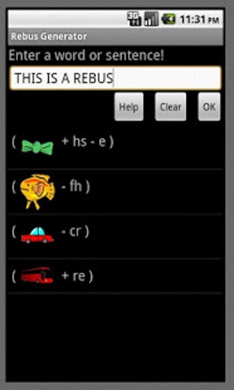 Image 1 for Rebus Generator