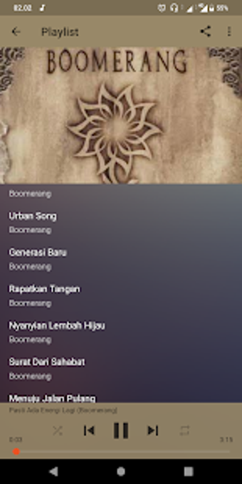 Imagen 0 para Boomerang full mp3 offlin…