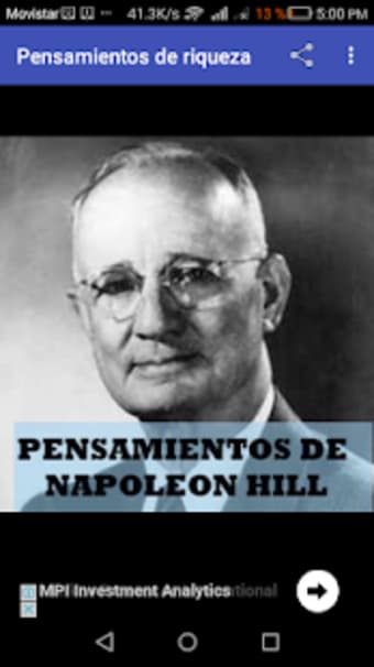 Image 1 for Napoleon Hill's Thoughts …