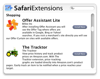 Image 0 for SafariExtensions