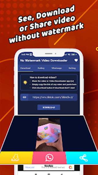 Imagen 3 para No Watermark Video Downlo…