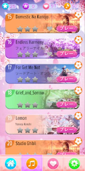 Image 1 for Anime Songs Piano Tiles -…